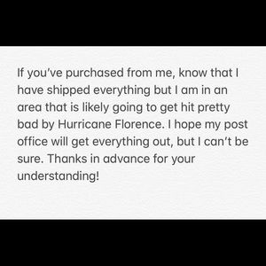 A note to my buyers 💗